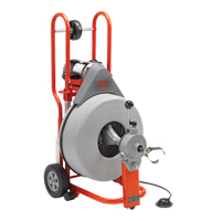 Drum Machine Drain Cleaner K-750, Electric, 3/4" x 100' Quali-T-Solutions