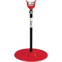 Adjustable Pipe Support #92, 81-104 cm Height Adjustment, 150 mm Max. Pipe Capacity, 2500 lbs. Max. Weight Capacity Quali-T-Solutions