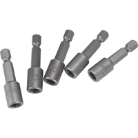 Tourne-&eacute;crous, Embout 1/4", Prise 1/4", 1-5/8" lo, Magn&eacute;tique Quali-T-Solutions