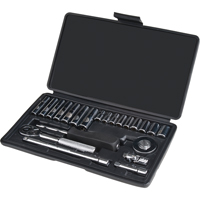 Jeu de douilles, 22 Mcx, Prise de 1/4", Profond Quali-T-Solutions