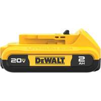 Bloc-piles 20 V Max* Compact XR, Lithium-ion, 20 V, 2 A Quali-T-Solutions