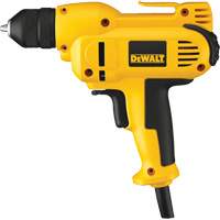 Perceuse &agrave; poign&eacute;e centrale VSR, Mandrin 3/8", 8 A, 120 V, 0-2500 Tr/min, Mandrin Sans cl&eacute; Quali-T-Solutions