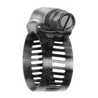 Colliers de serrage pour tuyaux - Collier de serrage & vis en acier inoxydable, Dia. min 0.563, Dia. max 1-1/4" Quali-T-Solutions