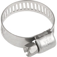 Colliers de serrage pour tuyaux - Collier de serrage & vis en acier inoxydable, Dia. min 0.316, Dia. max 7/8" Quali-T-Solutions