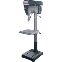 Perceuses &agrave; colonne de plancher, 22", Mandrin 3/4", 4200 tr/min Quali-T-Solutions