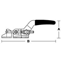 Latch Clamps - 300 Series, 360 lbs. Clamping Force Quali-T-Solutions