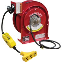 Cord Reels, 45', SJEOOW, 12 Gauge, 15 A Quali-T-Solutions