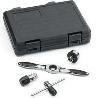 Jeu d'accessoires pour taraud &agrave; cliquet & tourne-fili&egrave;re , 5 Morceaux Quali-T-Solutions