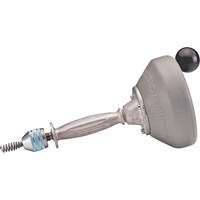 Hand Spinner with C-1IC Auger Cable #K-25-BP, Manual, Bulb, 25' Cable Length, 5/16" Cable Diameter Quali-T-Solutions