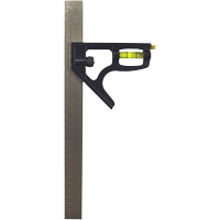 &eacute;querre combin&eacute;e pouces/m&eacute;trique, 12" lo, 1/8"/1/16"/1/32"/1 mm Graduations, Acier inoxydable, Ordinaire Quali-T-Solutions