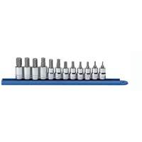 Metric Socket Set, Hex, 3/8" Drive, 12 Pcs Quali-T-Solutions