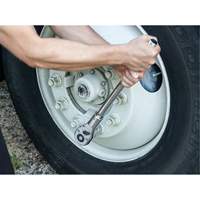 Cl&eacute; &agrave; cliquet &agrave; t&ecirc;te en larme &agrave; d&eacute;clenchement rapide &agrave; 24 dents, Prise de 3/4", Poign&eacute;e Ordinaire Quali-T-Solutions
