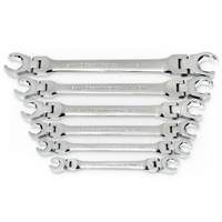 Wrench Set, Flare Nut/Flex Head, 6 Pieces, Metric Quali-T-Solutions