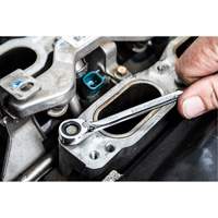 72-Tooth 12 Point Reversible Ratcheting SAE Wrench Set, Combination, 13 Pieces, Imperial Quali-T-Solutions