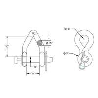 Maillon d'attache court torsad&eacute; Campbell Quali-T-Solutions