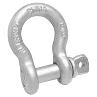 Anchor Shackle, 1/4", Screw Pin, Hot Dip Galvanized Quali-T-Solutions