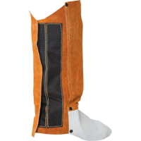 Gu&ecirc;tres en cuir, 14" lo, Lava Brown Quali-T-Solutions