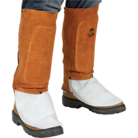 Gu&ecirc;tres en cuir, 14" lo, Lava Brown Quali-T-Solutions
