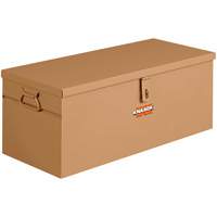 Hand Held Tool Box, 28" x 12" x 12", Steel, Tan Quali-T-Solutions