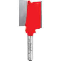 Router Bit - Double Flute Straight Bit, 1" Dia., 3/4" H, 2-9/16" L, 1/4" Shank Quali-T-Solutions