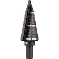 Foret &eacute;tag&eacute; no 8, 1/2" - 1", Incr&eacute;ments de 1/16", Acier rapide Quali-T-Solutions