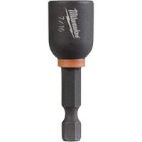 Tourne-&eacute;crou Shockwave Impact Duty, Embout 1/4", Prise 7/16", 1-7/8" lo, Magn&eacute;tique Quali-T-Solutions