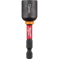 Tourne-&eacute;crou Shockwave Impact Duty, Embout 1/4", Prise 13 mm, 2-9/16" lo, Magn&eacute;tique Quali-T-Solutions