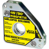 Magnetic Welding Squares, 7-5/8" L x 3/4" W x 3-3/4" H, 60 lbs. Quali-T-Solutions
