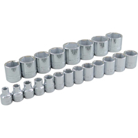 Jeu de douilles, 21 Mcx, Prise de 3/8" Quali-T-Solutions