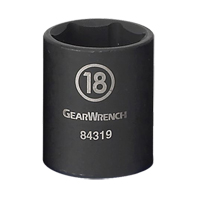 Socket, Impact, 13 mm, 3/8" Drive, 6 Points Quali-T-Solutions