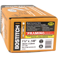 35° Angled Strapshot Metal Connector Nails Quali-T-Solutions