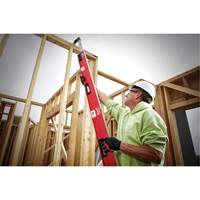 RedStick Expandable Level, I-Beam, 12' L, Aluminum, 3, Magnetic Quali-T-Solutions