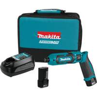 Trousse de tournevis &agrave; chocs, 1/4", 220 lb-po Couple max., 7,2 V, Lithium-ion Quali-T-Solutions