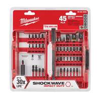 Jeu d'embouts pour cl&eacute; &agrave; chocs Shockwave Quali-T-Solutions