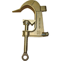 Bronze C-Head Ground Clamp, 2-7/8" (73 mm) Capacity Quali-T-Solutions