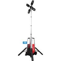 MX Fuel Rocket Tower Light & Charger, LED, 27000 Lumens Quali-T-Solutions