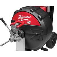 MX Fuel Sewer Drum Machine with PowerTredz, Electric, 5/8" x 100' and 3/4" x 100' Quali-T-Solutions