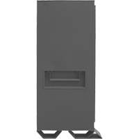Armoire de rangement avec tablettes pour le chantier, Acier, 47,5 pi³, Gris Quali-T-Solutions