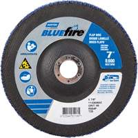 BlueFire R884P Coarse Grit Flap Disc, 7" x 7/8", Type 27, 80 Grit, Zirconia Alumina Quali-T-Solutions