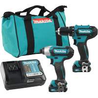 Cordless Drill & Driver Kit, Lithium-Ion, 12 V Quali-T-Solutions