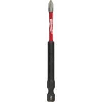 Shockwave Impact-Duty Driver Bit, Phillips, #1 Tip, 1/4" Drive Size, 3-1/2" Length Quali-T-Solutions