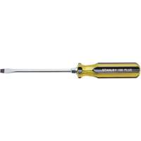 100 PLUS&reg; Standard Slotted Tip Screwdriver, 5/16" Tip, Round, 11" L, Plastic Handle Quali-T-Solutions