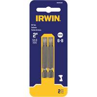 Embouts pour outils &eacute;lectriques, Fente, Embout 6 - 8, Prise 1/4", Longueur 2" Quali-T-Solutions