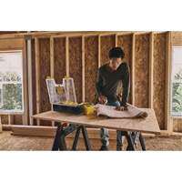 Organisateur profond pour professionnel, 17-1/2" la x 4-1/2" p x 14" h, Noir/Jaune Quali-T-Solutions