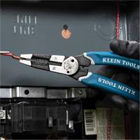 Outil polyvalent Klein-Kurve pour d&eacute;nuder, couper et sertir les fils, 8-1/4" lo, 8 - 20 AWG Quali-T-Solutions
