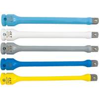 JTLE-5S Jeu de rallonges limiteurs de couple pour cl&eacute; &agrave; chocs, Prise 1/2", Couple de 65 lb-pi/80 lb-pi/100 lb-pi/120 lb-pi/140 lb-pi, Multiple Quali-T-Solutions