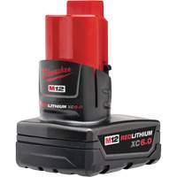 M12 Redlithium XC6.0 Battery, Lithium-Ion, 12 V, 6 Ah Quali-T-Solutions