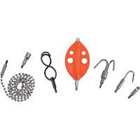 Jeu d'accessoires d'accrochage pour ruban de tirage Quali-T-Solutions
