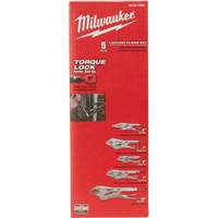 Torque Lock Locking Pliers Kit, 5 Pieces Quali-T-Solutions