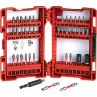 Jeu de 40 embouts de visseuse &agrave; percussion Shockwave Impact-Duty Quali-T-Solutions